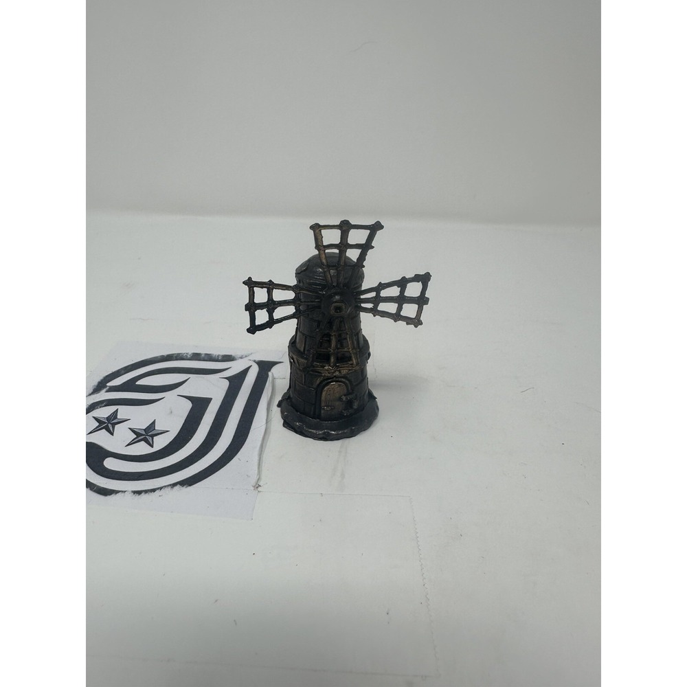 Vintage Die Cast Miniature Pencil Sharpener - Windmill
